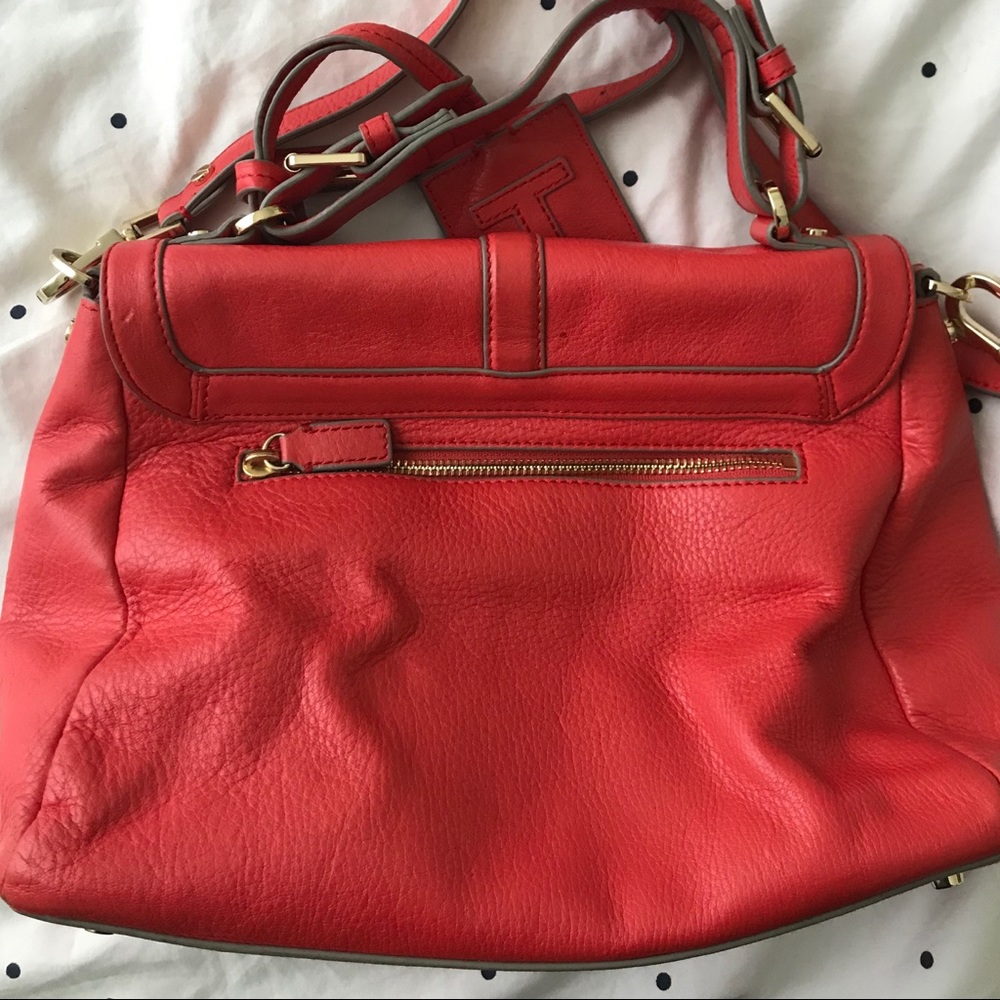 Tory Burch Medium Satchel in Coral - Picture 2 of 4